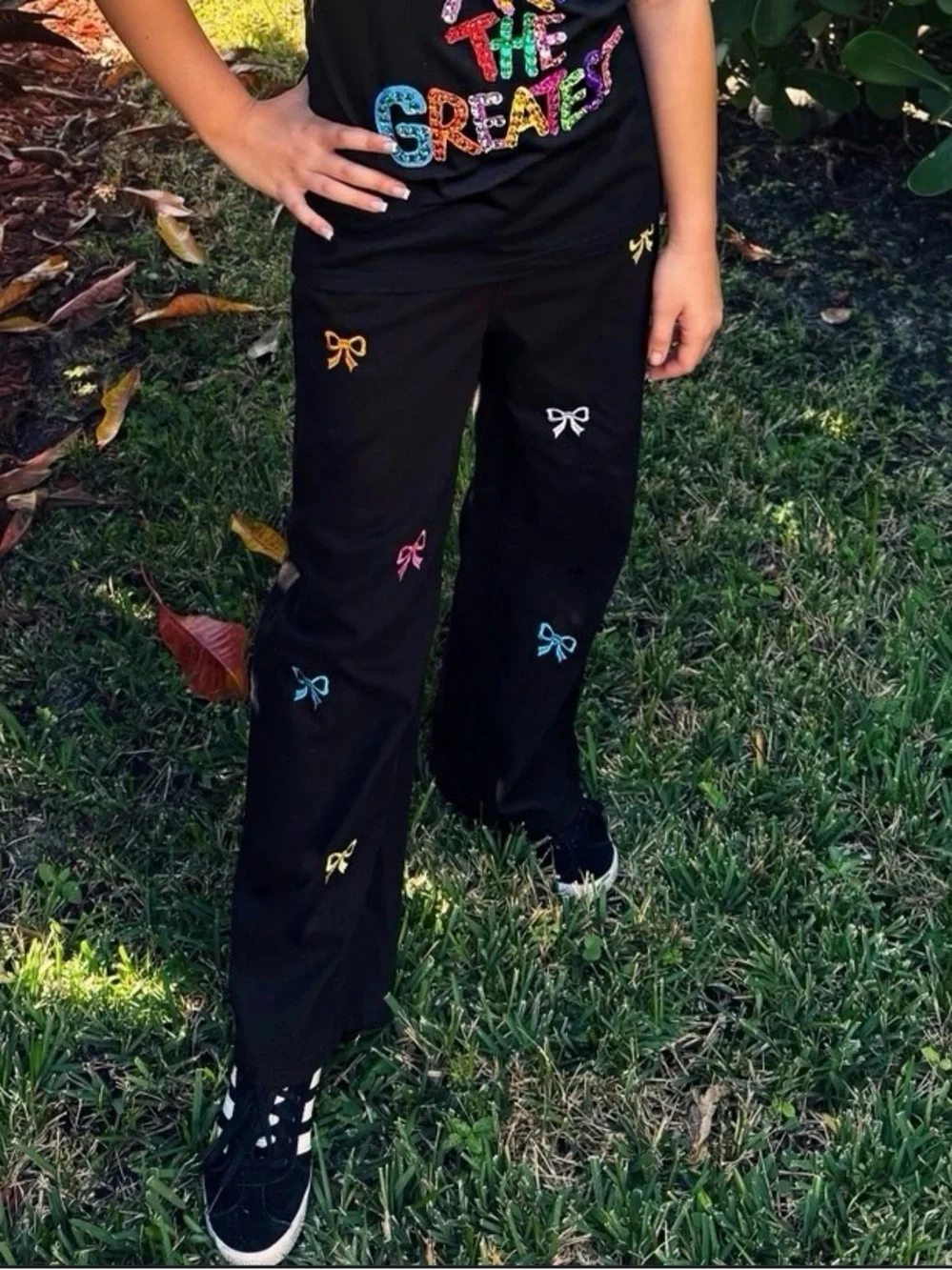 SHEIN black jeans